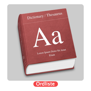 Dictionary application icon